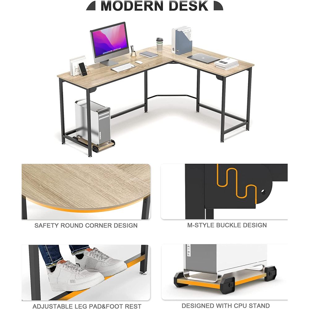 L-Shaped Corner Desk: image 10